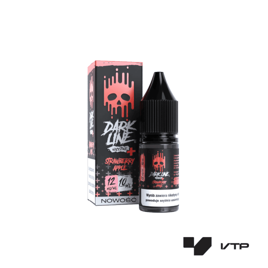 **LIQUID DARK LINE NICO+ - STRAWBERRY APPLE 12MG -zdjęcie numer 1