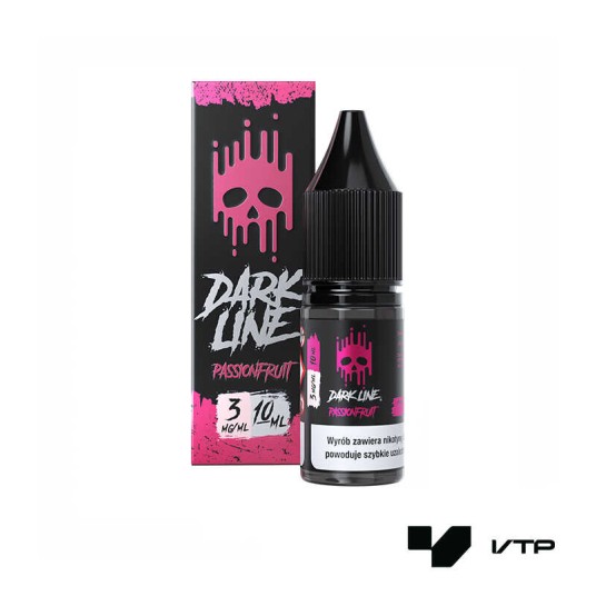 *LIQUID DARK LINE - PASSIONFRUIT 10ML 03MG -zdjęcie numer 1