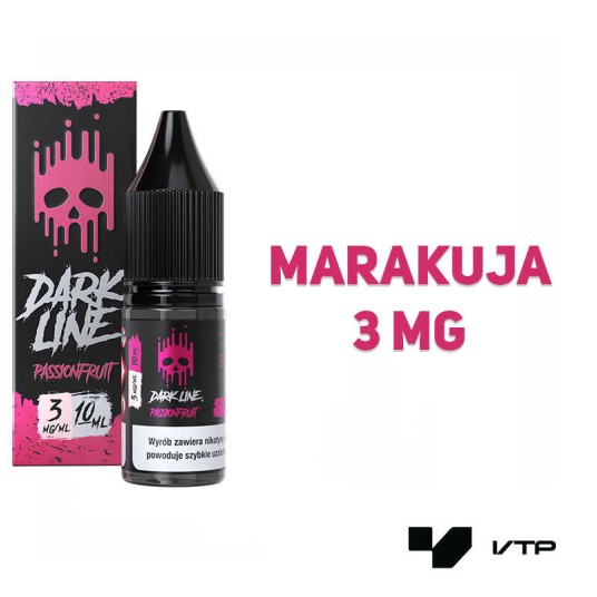 *LIQUID DARK LINE - PASSIONFRUIT 10ML 03MG -zdjęcie numer 2
