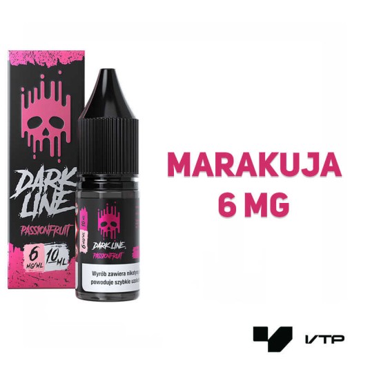 *LIQUID DARK LINE - PASSIONFRUIT 10ML 06MG -zdjęcie numer 2