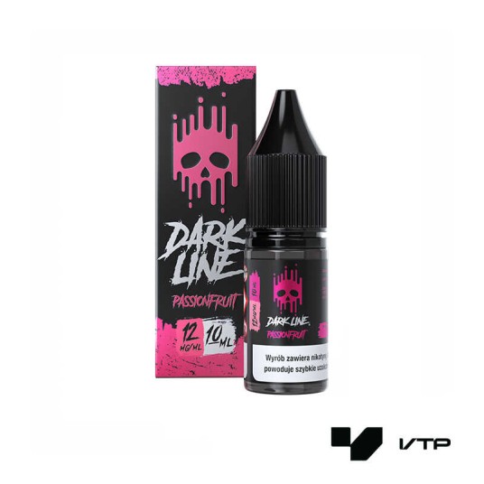 *LIQUID DARK LINE - PASSIONFRUIT 10ML 12MG -zdjęcie numer 1