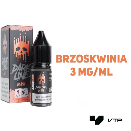 *LIQUID DARK LINE - PEACH 10ML 03MG -zdjęcie numer 2