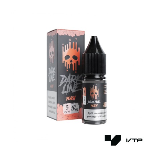 **LIQUID DARK LINE - PEACH 10ML 03MG -zdjęcie numer 1