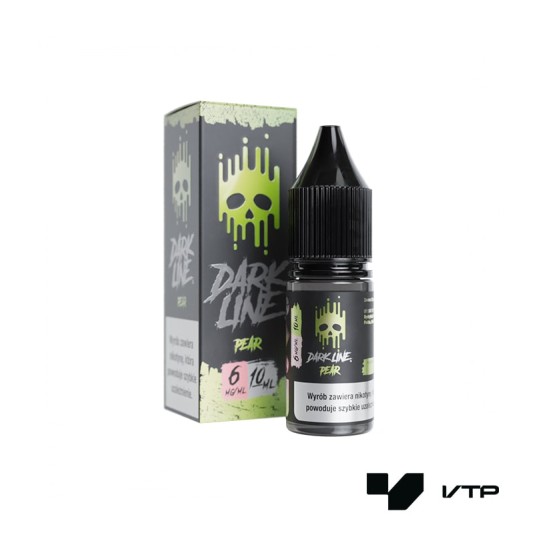 **LIQUID DARK LINE - PEAR 10ML 06MG -zdjęcie numer 1