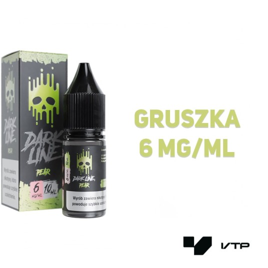 *LIQUID DARK LINE - PEAR 10ML 06MG -zdjęcie numer 2
