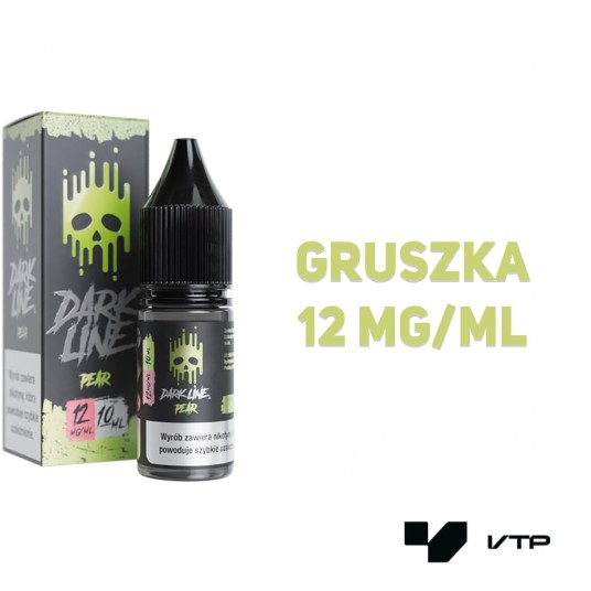 *LIQUID DARK LINE - PEAR 10ML 12MG -zdjęcie numer 2