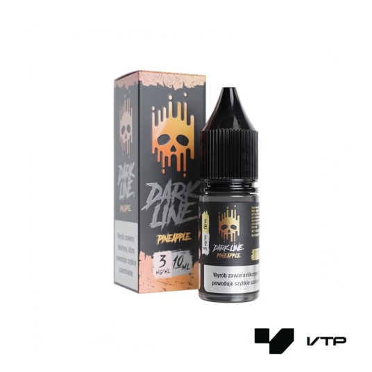 *LIQUID DARK LINE - PINEAPPLE 10ML 03MG -zdjęcie numer 1