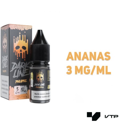 *LIQUID DARK LINE - PINEAPPLE 10ML 03MG -zdjęcie numer 2