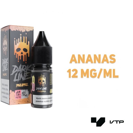 *LIQUID DARK LINE - PINEAPPLE 10ML 12MG -zdjęcie numer 2