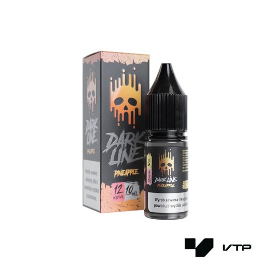 *LIQUID DARK LINE - PINEAPPLE 10ML 12MG -zdjęcie numer 1