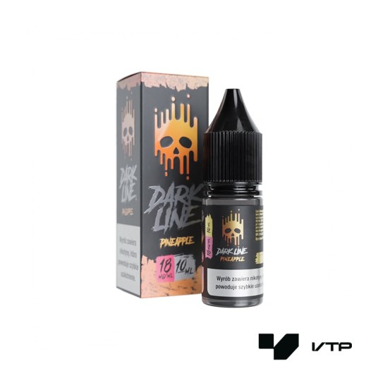 *LIQUID DARK LINE - PINEAPPLE 10ML 18MG -zdjęcie numer 1