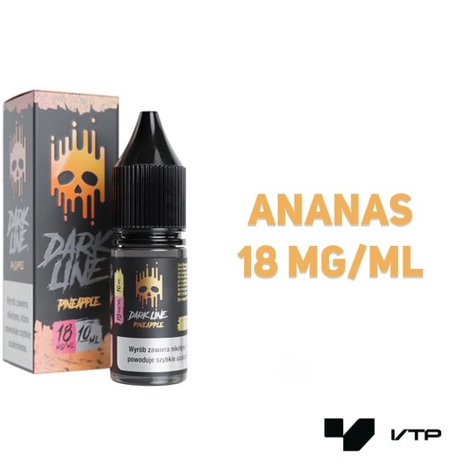*LIQUID DARK LINE - PINEAPPLE 10ML 18MG -zdjęcie numer 2