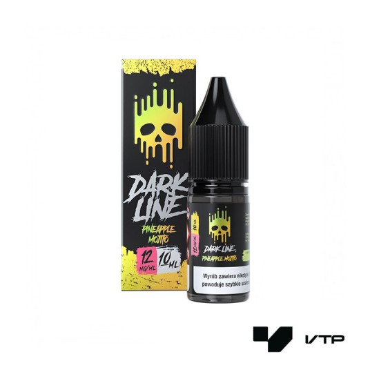 **LIQUID DARK LINE - PINEAPPLE MOJITO 10ML 12MG -zdjęcie numer 1