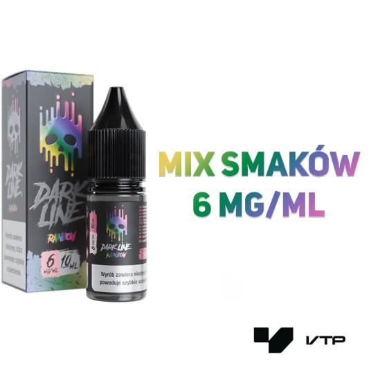 *LIQUID DARK LINE - RAINBOW 10ML 06MG -zdjęcie numer 2