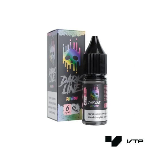 *LIQUID DARK LINE - RAINBOW 10ML 06MG -zdjęcie numer 1