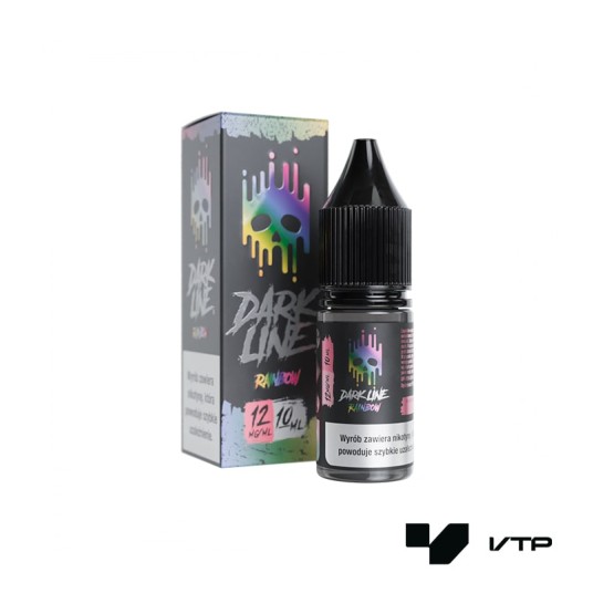*LIQUID DARK LINE - RAINBOW 10ML 12MG -zdjęcie numer 1