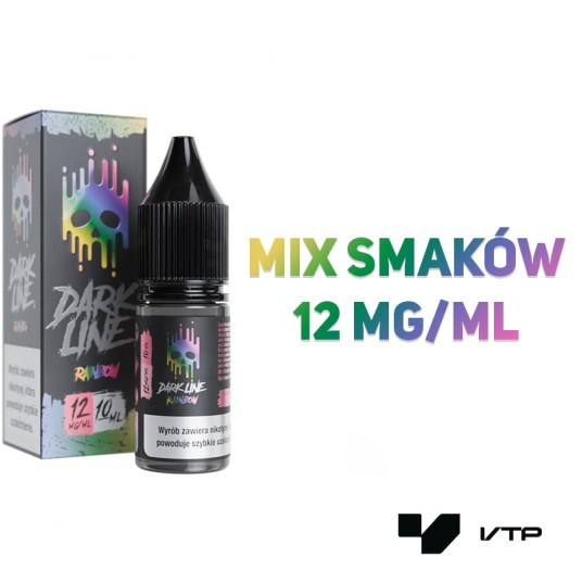 *LIQUID DARK LINE - RAINBOW 10ML 12MG -zdjęcie numer 2