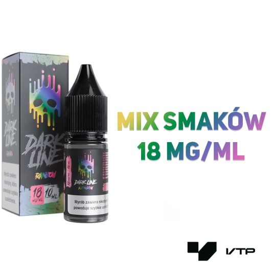 *LIQUID DARK LINE - RAINBOW 10ML 18MG -zdjęcie numer 2