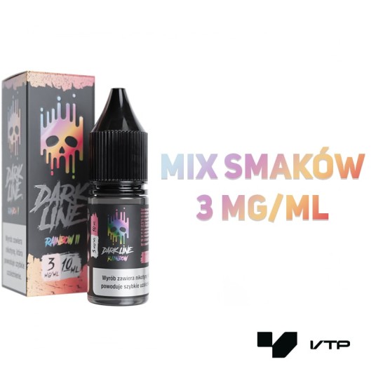 *LIQUID DARK LINE - RAINBOW II 10ML 03MG -zdjęcie numer 2