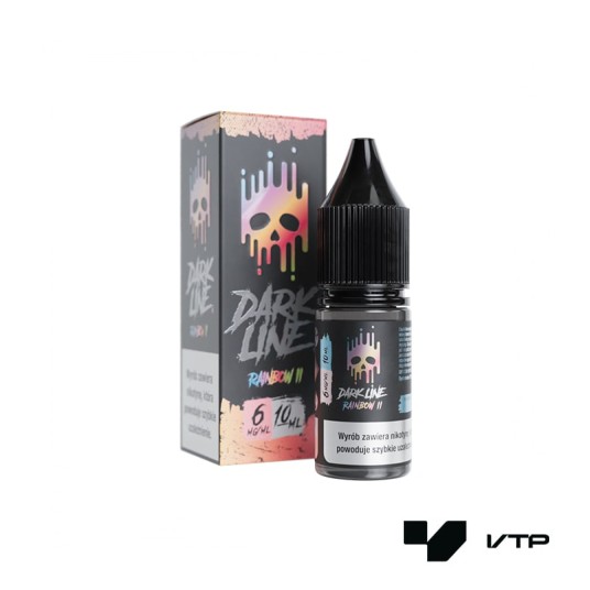 *LIQUID DARK LINE - RAINBOW II 10ML 06MG -zdjęcie numer 1
