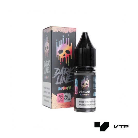 *LIQUID DARK LINE - RAINBOW II 10ML 18MG -zdjęcie numer 1