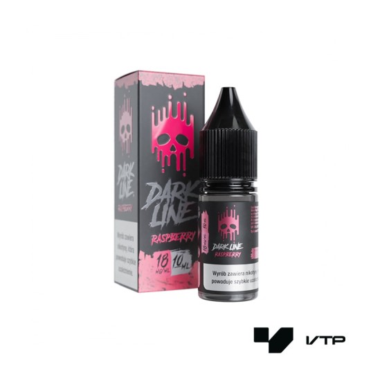 *LIQUID DARK LINE - RASPBERRY 10ML 18MG -zdjęcie numer 1