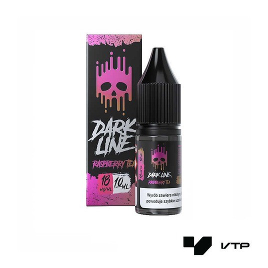 **LIQUID DARK LINE - RASPBERRY TEA 10ML 18MG -zdjęcie numer 1