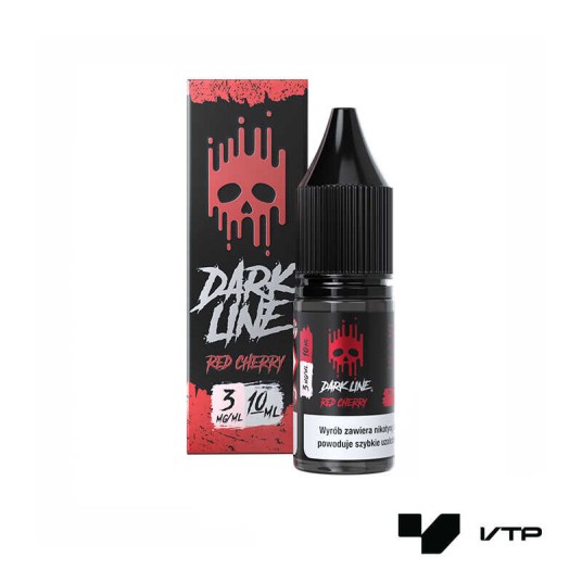 *LIQUID DARK LINE - RED CHERRY 10ML 03MG -zdjęcie numer 1