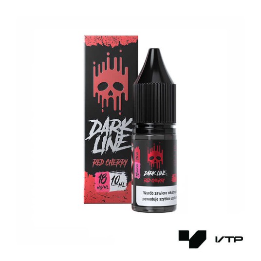 **LIQUID DARK LINE - RED CHERRY 10ML 18MG -zdjęcie numer 1