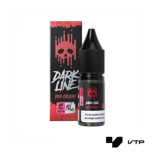 *LIQUID DARK LINE - RED CHERRY 10ML 18MG -zdjęcie numer 1