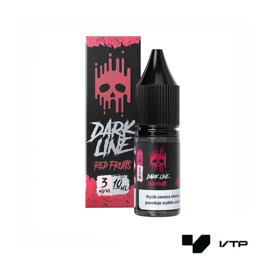 *LIQUID DARK LINE - RED FRUITS 10ML 03MG -zdjęcie numer 1