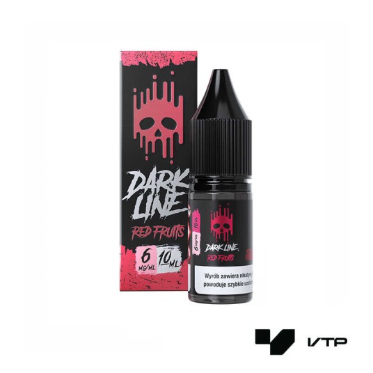 *LIQUID DARK LINE - RED FRUITS 10ML 06MG -zdjęcie numer 1