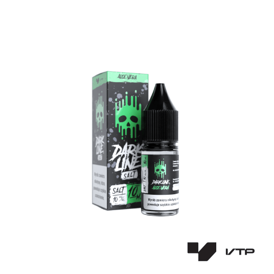 *LIQUID DARK LINE SALT - ALOE VERA 10ML 10MG -zdjęcie numer 1