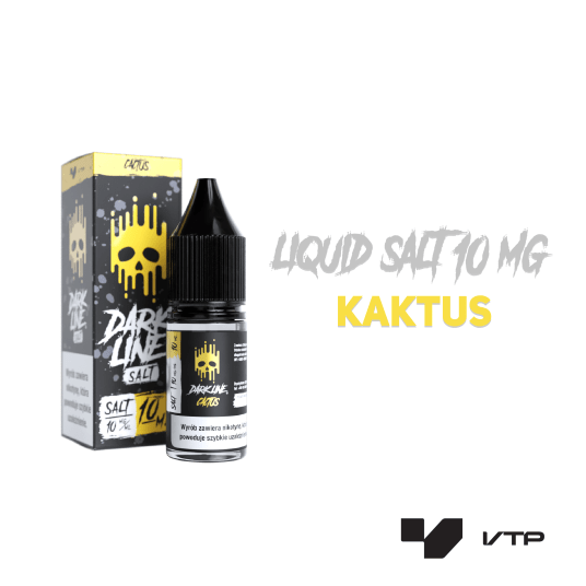 *LIQUID DARK LINE SALT - CACTUS 10ML 10MG -zdjęcie numer 2