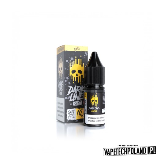 *LIQUID DARK LINE SALT - CACTUS 10ML 20MG -zdjęcie numer 1
