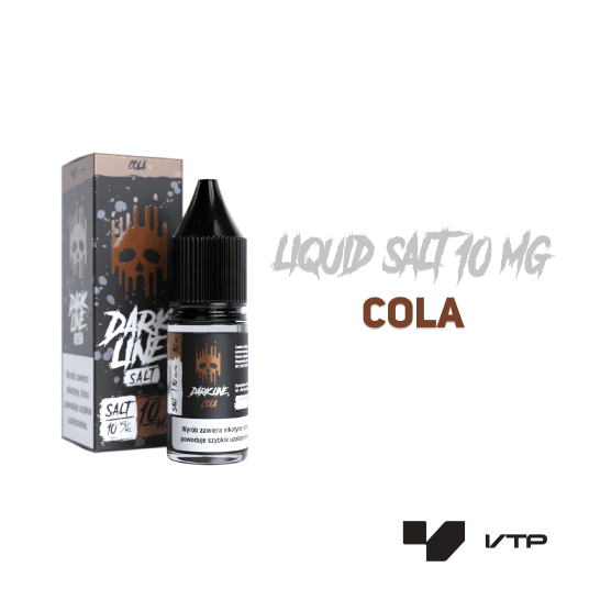 *LIQUID DARK LINE SALT - COLA 10ML 10MG -zdjęcie numer 2