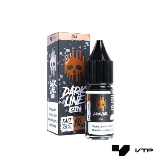 *LIQUID DARK LINE SALT - COLA 10ML 20MG -zdjęcie numer 1