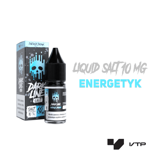 *LIQUID DARK LINE SALT - ENERGY DRINK 10ML 10MG -zdjęcie numer 2