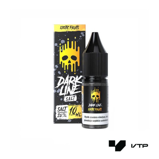*LIQUID DARK LINE SALT - EXOTIC FRUITS 10ML 20MG -zdjęcie numer 1