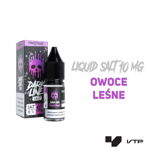 *LIQUID DARK LINE SALT - FOREST FRUITS 10ML 10MG -zdjęcie numer 2