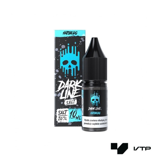 *LIQUID DARK LINE SALT - HAJSBERG 10ML 20MG -zdjęcie numer 1
