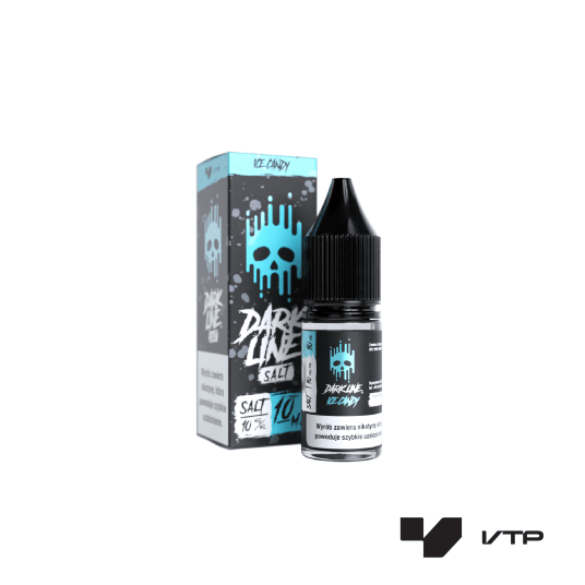 *LIQUID DARK LINE SALT - ICE CANDY 10ML 10MG -zdjęcie numer 1
