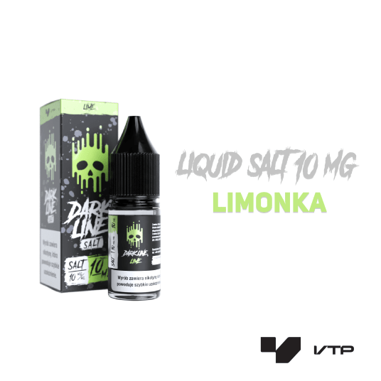 *LIQUID DARK LINE SALT - LIME 10ML 10MG -zdjęcie numer 2