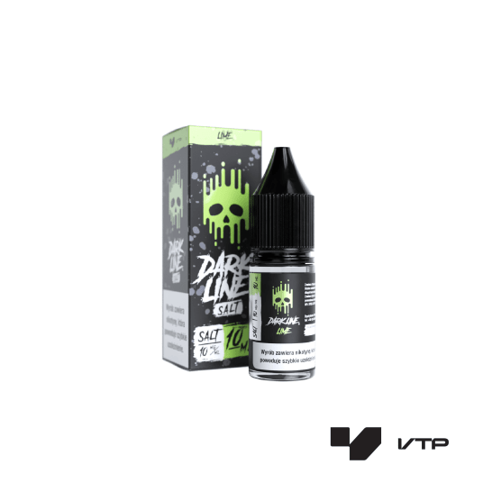 *LIQUID DARK LINE SALT - LIME 10ML 10MG -zdjęcie numer 1