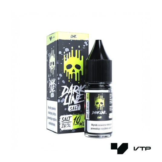**LIQUID DARK LINE SALT - LIME 10ML 20MG -zdjęcie numer 1