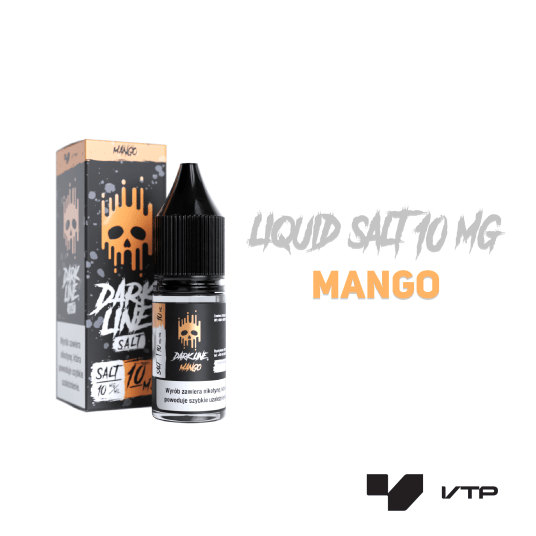*LIQUID DARK LINE SALT - MANGO 10ML 10MG -zdjęcie numer 2