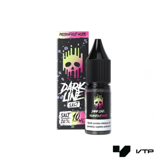 *LIQUID DARK LINE SALT - PASSION MOJITO 10ML 20MG -zdjęcie numer 1