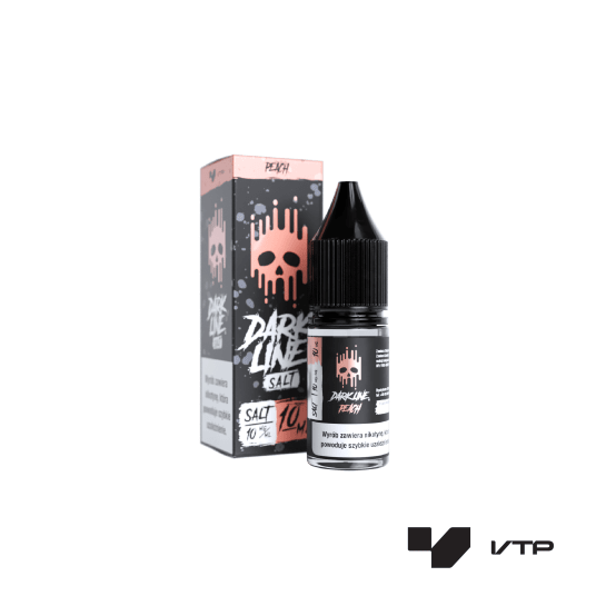 *LIQUID DARK LINE SALT - PEACH 10ML 10MG -zdjęcie numer 1