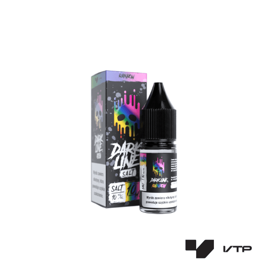 *LIQUID DARK LINE SALT - RAINBOW 10ML 10MG -zdjęcie numer 1