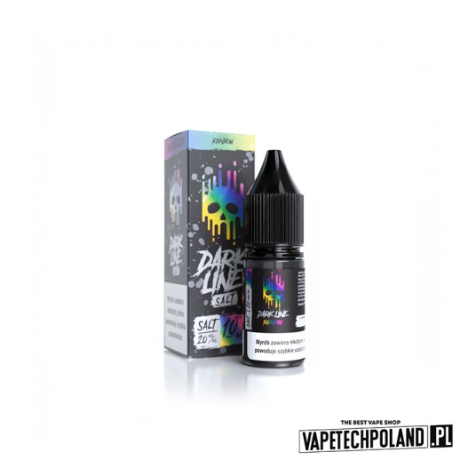 *LIQUID DARK LINE SALT - RAINBOW 10ML 20MG -zdjęcie numer 1